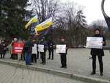 Национал-патриоты присоединились к акции протеста работников Янтарного комбината! 