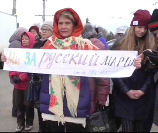 Одиночный пикет НПСР в Омске 4.11.2019 года